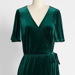 ModCloth Timeless Embrace Velvet Maxi Dress